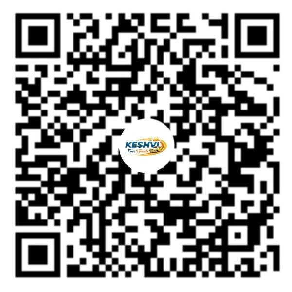 Keshvi Tours & Travels UPI payment QR code